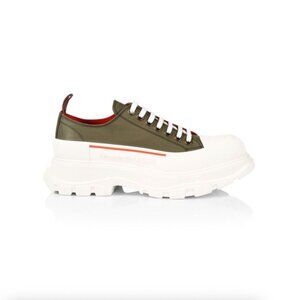 ALEXANDER MCQUEEN Tread Slick Lace Up Sneakers